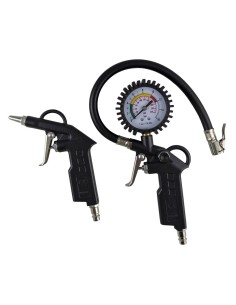 PISTOLA DE AIRE + PISTOLA PARA INFLAR NEUMÁTICOS