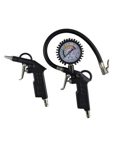 PISTOLA DE AIRE + PISTOLA PARA INFLAR NEUMÁTICOS