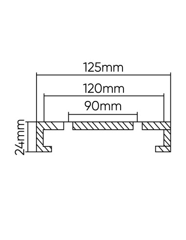 TACO DE GOMA PARA ELEVADOR NASSBAUM/AMI 125MM