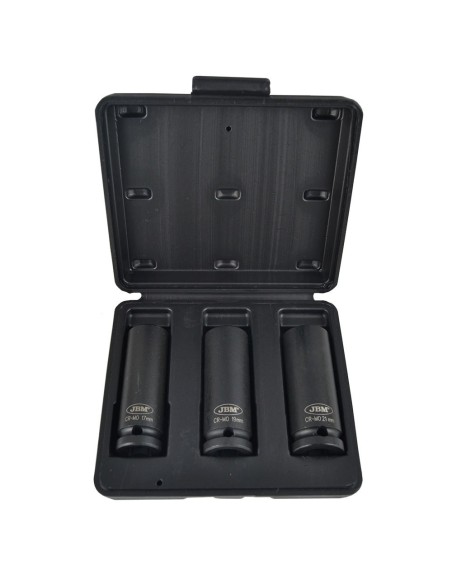 SET D 3 VASOS DE IMPACTO LARGOS HEXAGONALES