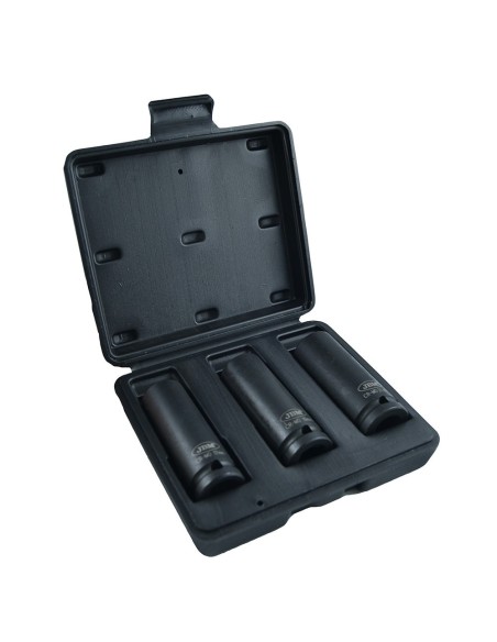 SET D 3 VASOS DE IMPACTO LARGOS HEXAGONALES