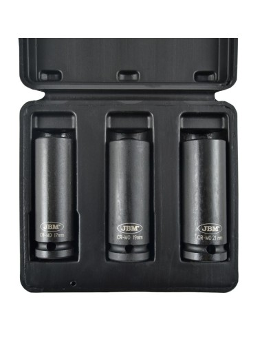SET D 3 VASOS DE IMPACTO LARGOS HEXAGONALES