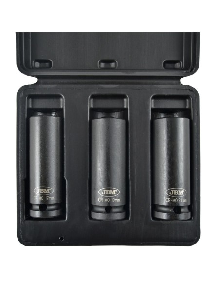 SET D 3 VASOS DE IMPACTO LARGOS HEXAGONALES