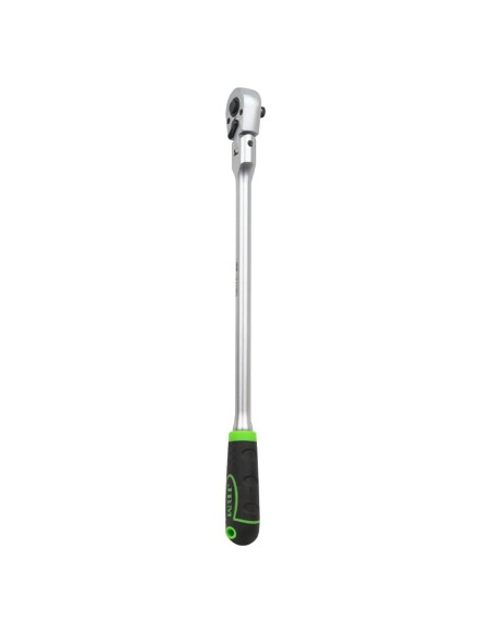 CARRACA DE 1/4" ARTICULADA EXTRA LARGA DE 305MM CON CABEZAL DE 72 DIENTES
