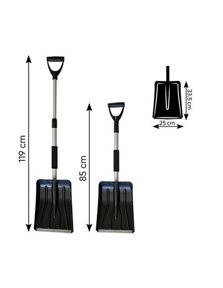 PALA DE ALUMINIO EXTENSIBLE