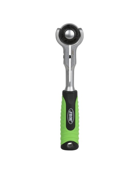 CARRACA DE 1/4" CON CABEZAL GIRATORIO DE 72 DIENTES 145MM