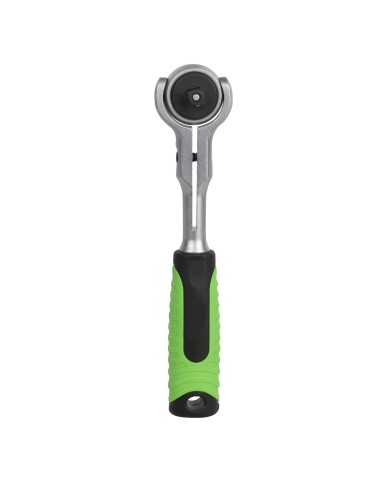 CARRACA DE 1/4" CON CABEZAL GIRATORIO DE 72 DIENTES 145MM