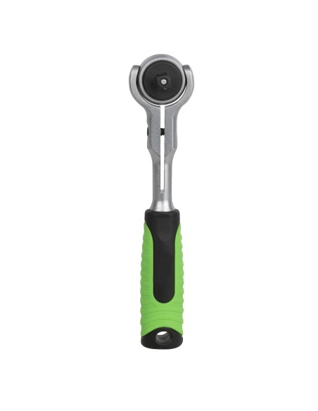 CARRACA DE 1/4" CON CABEZAL GIRATORIO DE 72 DIENTES 145MM