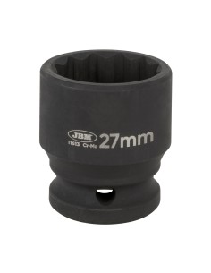 VASO DE IMPACTO CORTO DE 12 CARAS - 1/2" 27MM