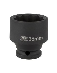 VASO DE IMPACTO CORTO DE 12 CANTOS - 1/2" 36MM