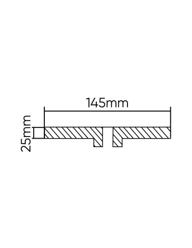 TACO DE GOMA PARA ELEVADOR OMCN 145MM