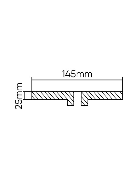 TACO DE GOMA PARA ELEVADOR OMCN 145MM