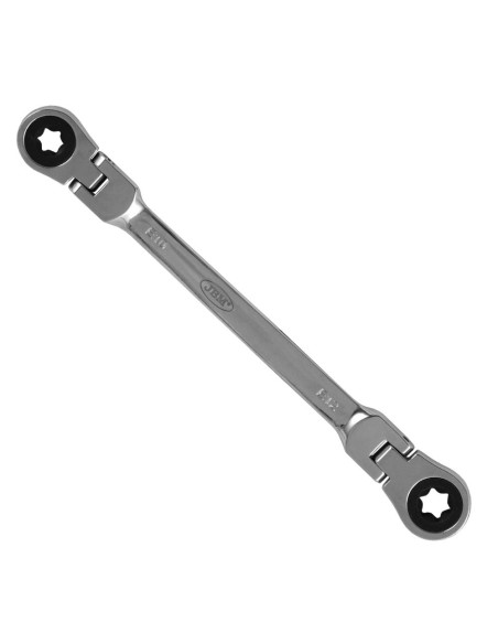 LLAVE ARTICULADA TRINQUETE TORX E14XE18