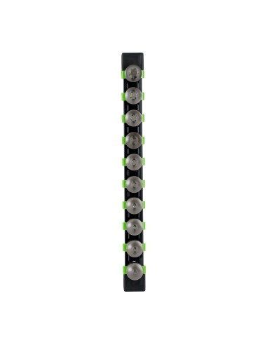 JUEGO DE 10 PUNTAS CORTAS TORX CON VASO DE 3/8"