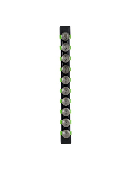 JUEGO DE 10 PUNTAS CORTAS TORX CON VASO DE 3/8"