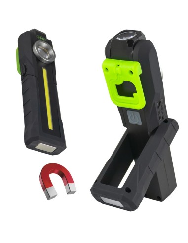 MINI LÁMPARA LED CON BASE ARTICULADA IMANTADA - 300LM