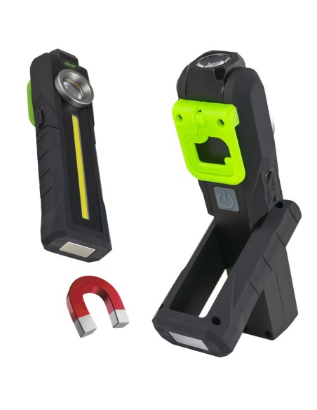 MINI LÁMPARA LED CON BASE ARTICULADA IMANTADA - 300LM