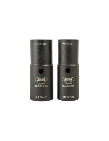SET DE 2 VASOS DE IMPACTO 1/2" PARA LLANTAS DE ALUMINIO DE FORD