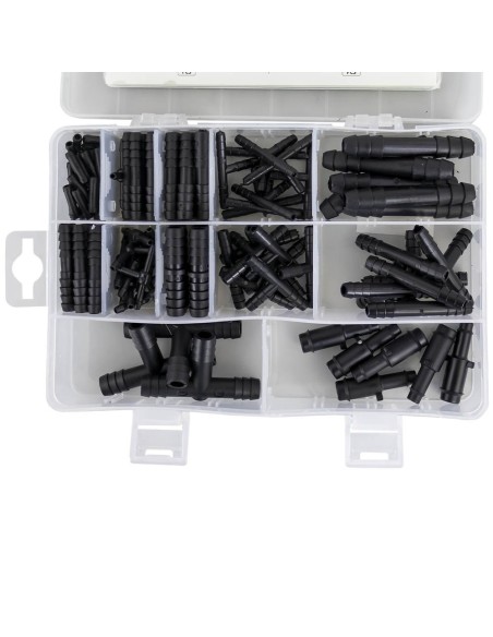 ESTUCHE DE CONECTORES DE MANGUERA 113PCS