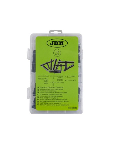ESTUCHE DE CONECTORES DE MANGUERA 113PCS