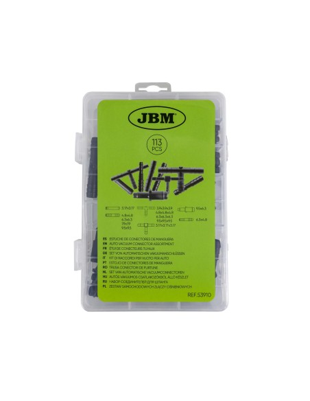 ESTUCHE DE CONECTORES DE MANGUERA 113PCS