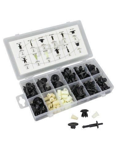 ESTUCHE DE CLIPS BMW/MINI PARA TAPICERÍA 112PCS