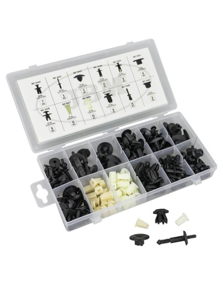 ESTUCHE DE CLIPS BMW/MINI PARA TAPICERÍA 112PCS