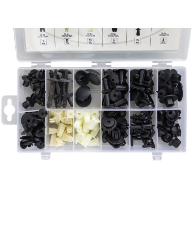 ESTUCHE DE CLIPS BMW/MINI PARA TAPICERÍA 112PCS