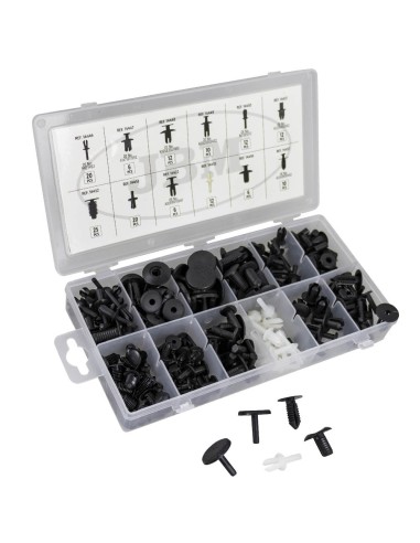 ESTUCHE DE CLIPS MERCEDES-BENZ PARA TAPICERÍA 151PCS