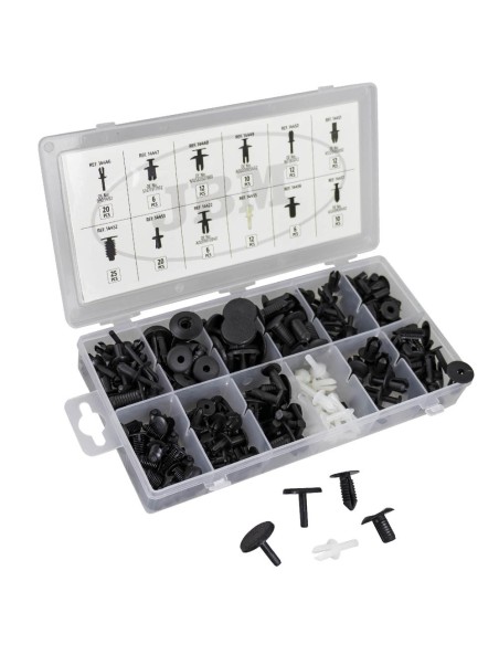 ESTUCHE DE CLIPS MERCEDES-BENZ PARA TAPICERÍA 151PCS