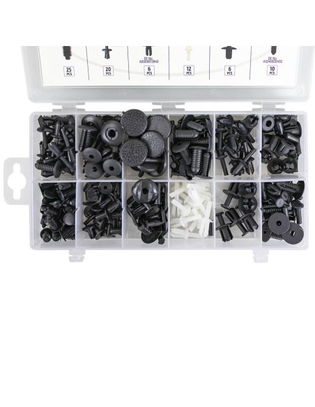 ESTUCHE DE CLIPS MERCEDES-BENZ PARA TAPICERÍA 151PCS