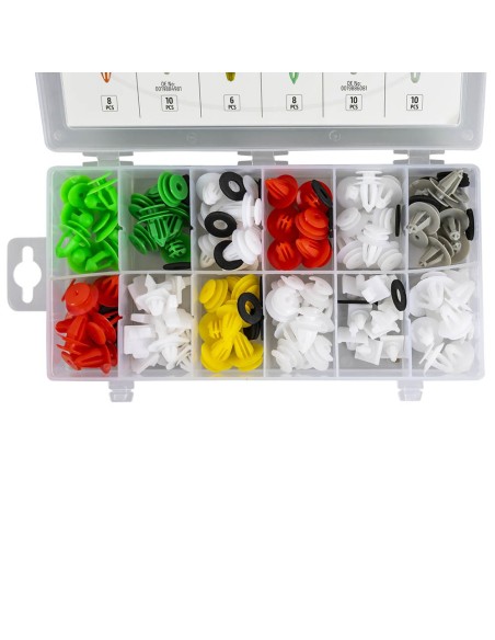 ESTUCHE DE CLIPS MERCEDES-BENZ PARA PANEL DE PUERTA/MOLDURA 96PCS