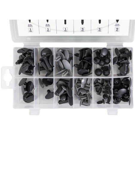 ESTUCHE DE CLIPS PEUGEOT/CITROËN PARA TAPICERÍA 110PCS