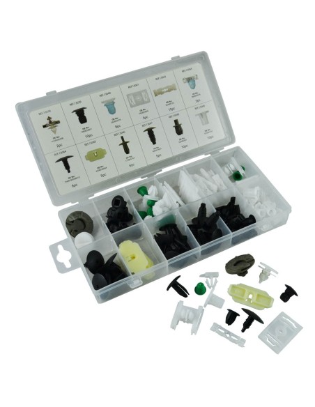 ESTUCHE DE CLIPS PLÁSTICOS VOLKSWAGEN 85PCS