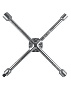 LLAVE EN CRUZ DE UNIÓN SOLDADA CON ADAPTADOR EXTRAÍBLE DE 1/2"