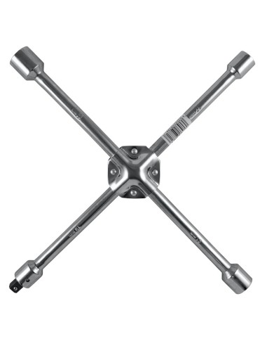LLAVE EN CRUZ DE UNIÓN SOLDADA CON ADAPTADOR EXTRAÍBLE DE 1/2"