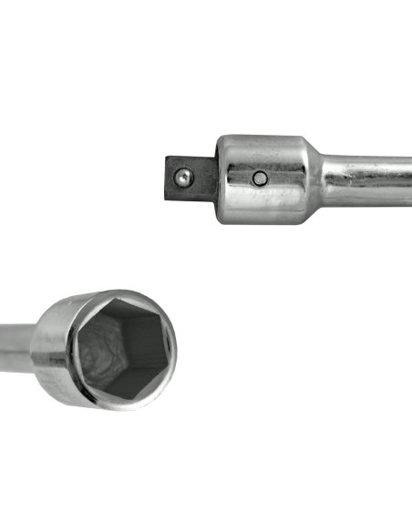 LLAVE EN CRUZ DE UNIÓN SOLDADA CON ADAPTADOR EXTRAÍBLE DE 1/2"