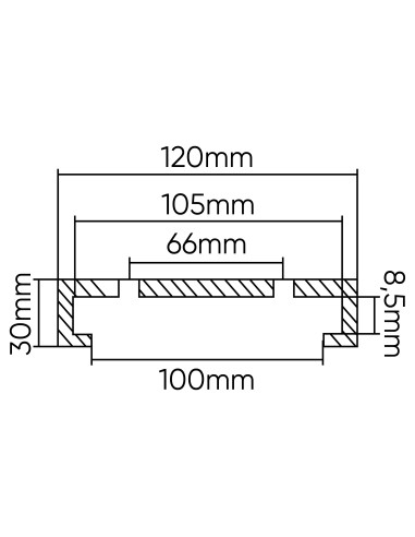 TACO DE GOMA PARA ELEVADOR TWIN BUSCH 120MM