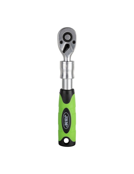 CARRACA DE 1/4" EXTENSIBLE 150-200MM CON CABEZAL DE 72 DIENTES
