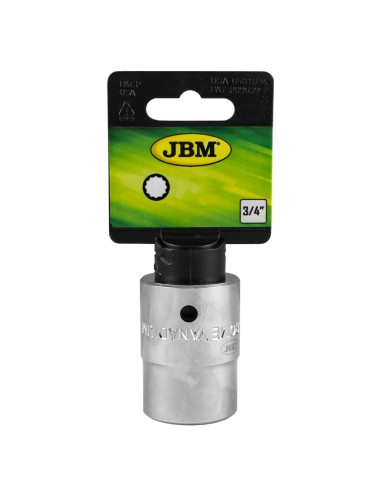 VASO CORTO 3/4" 12 CANTOS 35MM