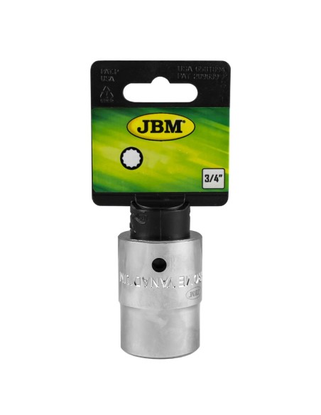 VASO CORTO 3/4" 12 CANTOS 35MM