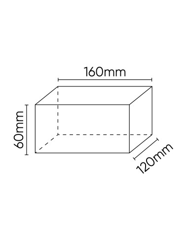 TACO DE GOMA PARA ELEVADOR 160X120X60MM