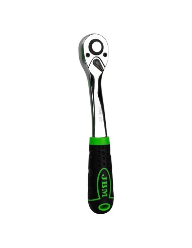CARRACA DE 1/2" CON CABEZAL DE 72 DIENTES 255MM CROMADA