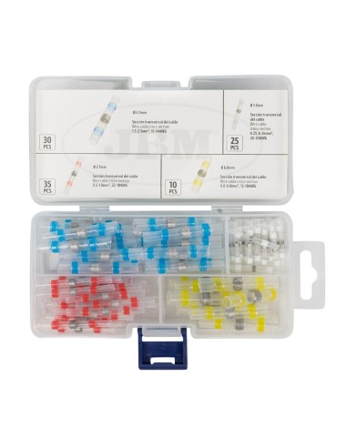 SET DE MANGUITOS DE SOLDADURA TERMORETRÁCTILES 100PCS