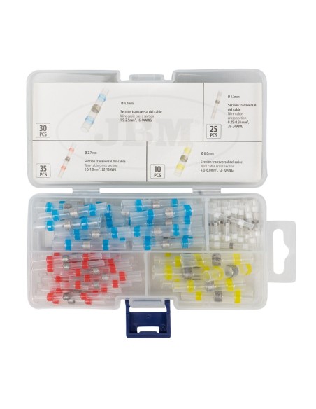 SET DE MANGUITOS DE SOLDADURA TERMORETRÁCTILES 100PCS