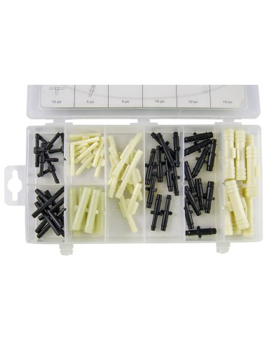 ESTUCHE DE CONECTORES DE MANGUERA 65PCS