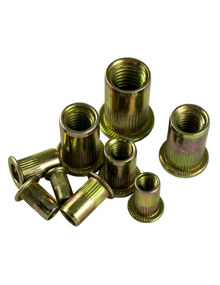 ESTUCHE DE REMACHES TUERCA 150PCS