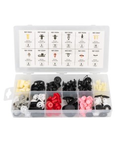 ESTUCHE DE CLIPS PLÁSTICOS TOYOTA/LEXUS 89PCS