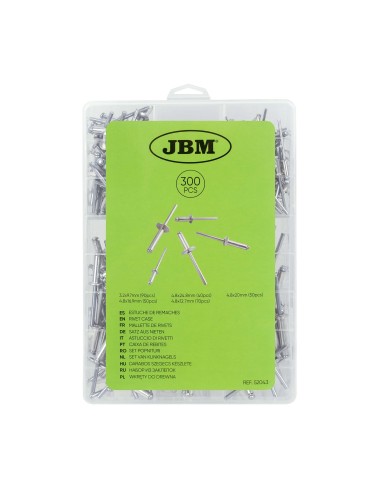 ESTUCHE DE REMACHES 300PCS