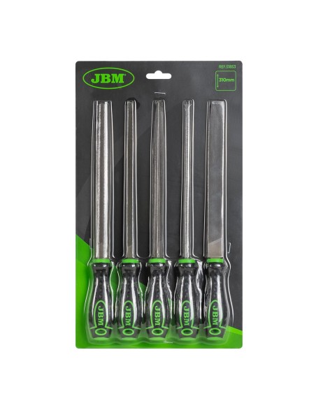 SET DE 5 LIMAS DE ACERO